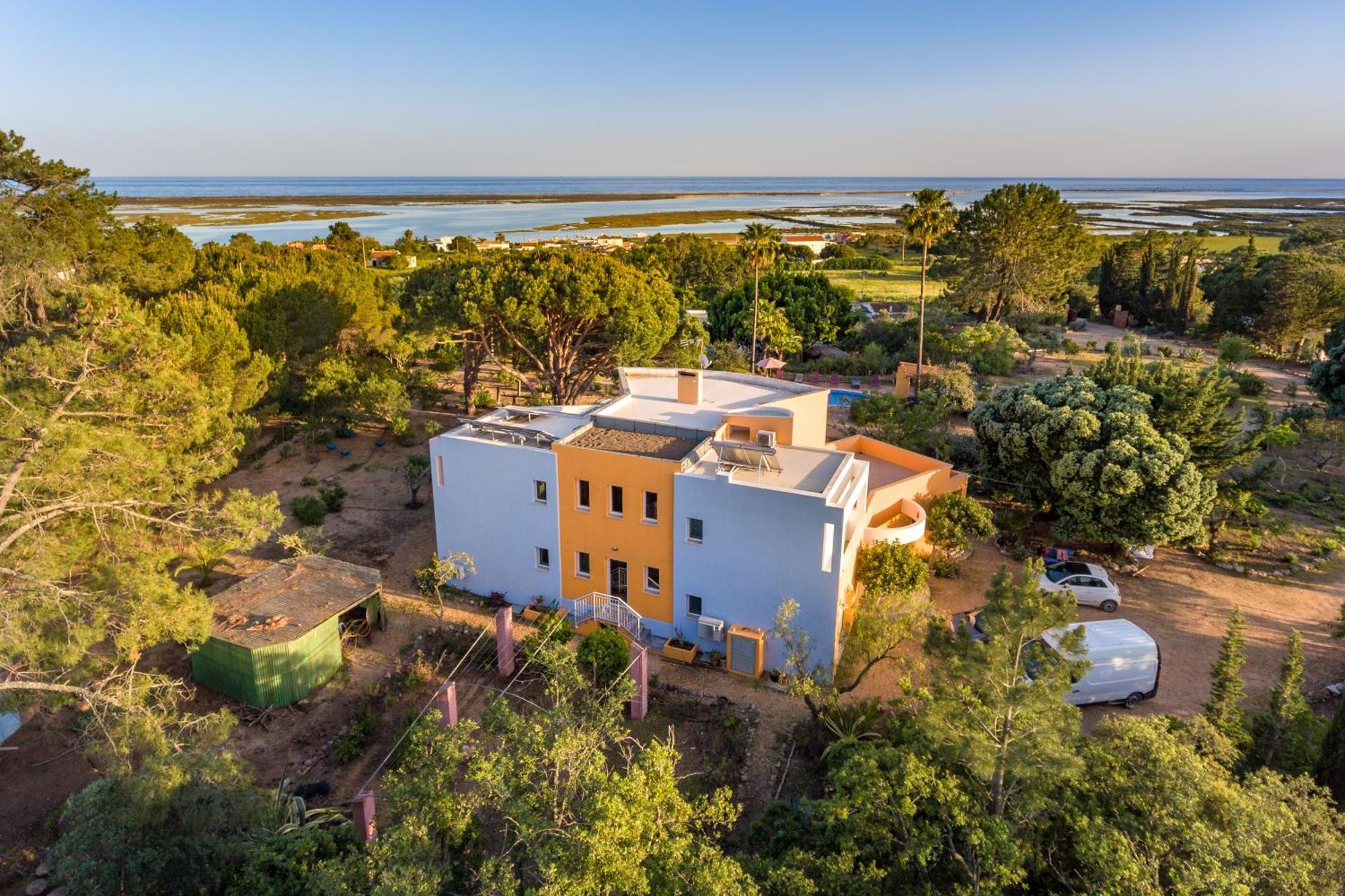 Meia Lua - Your Private Artsy Paradise Overlooking The Ria Formosa With Pool And Sea Views Near Barril Beach, Tavira Pousada *