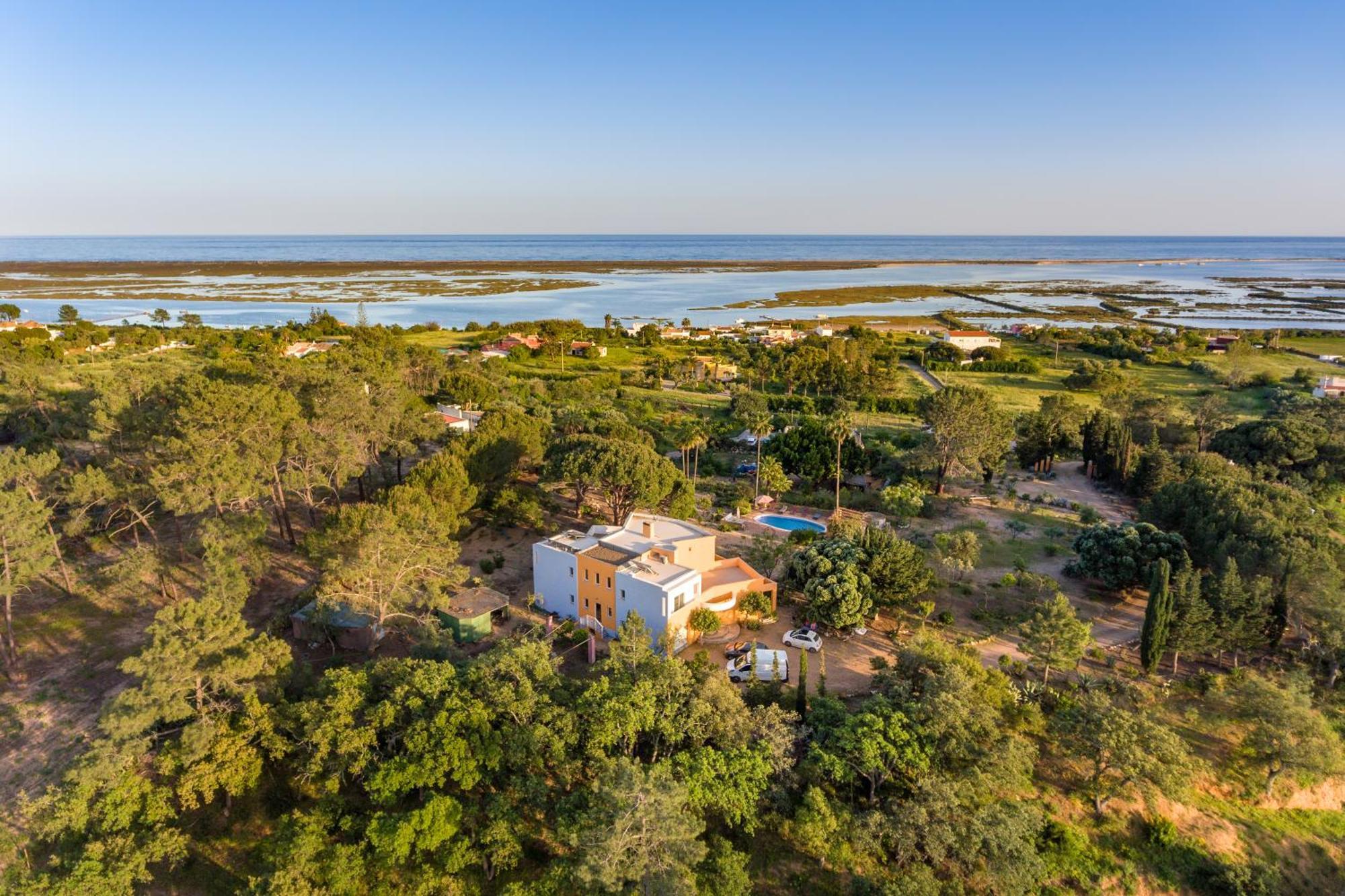 Pousada Meia Lua - Your Private Artsy Paradise Overlooking The Ria Formosa With Pool And Sea Views Near Barril Beach, Tavira *
