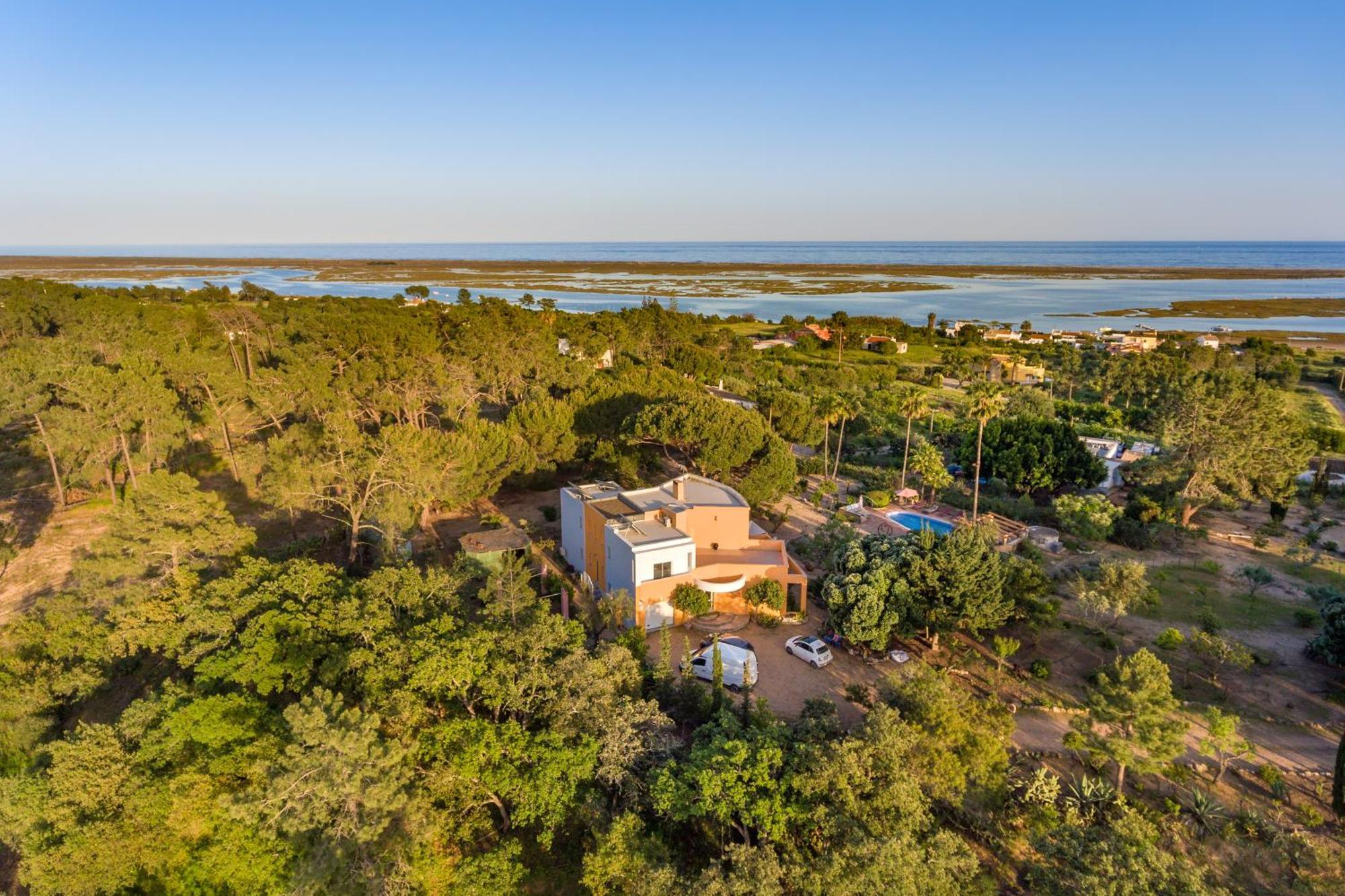 Pousada Meia Lua - Your Private Artsy Paradise Overlooking The Ria Formosa With Pool And Sea Views Near Barril Beach, Tavira