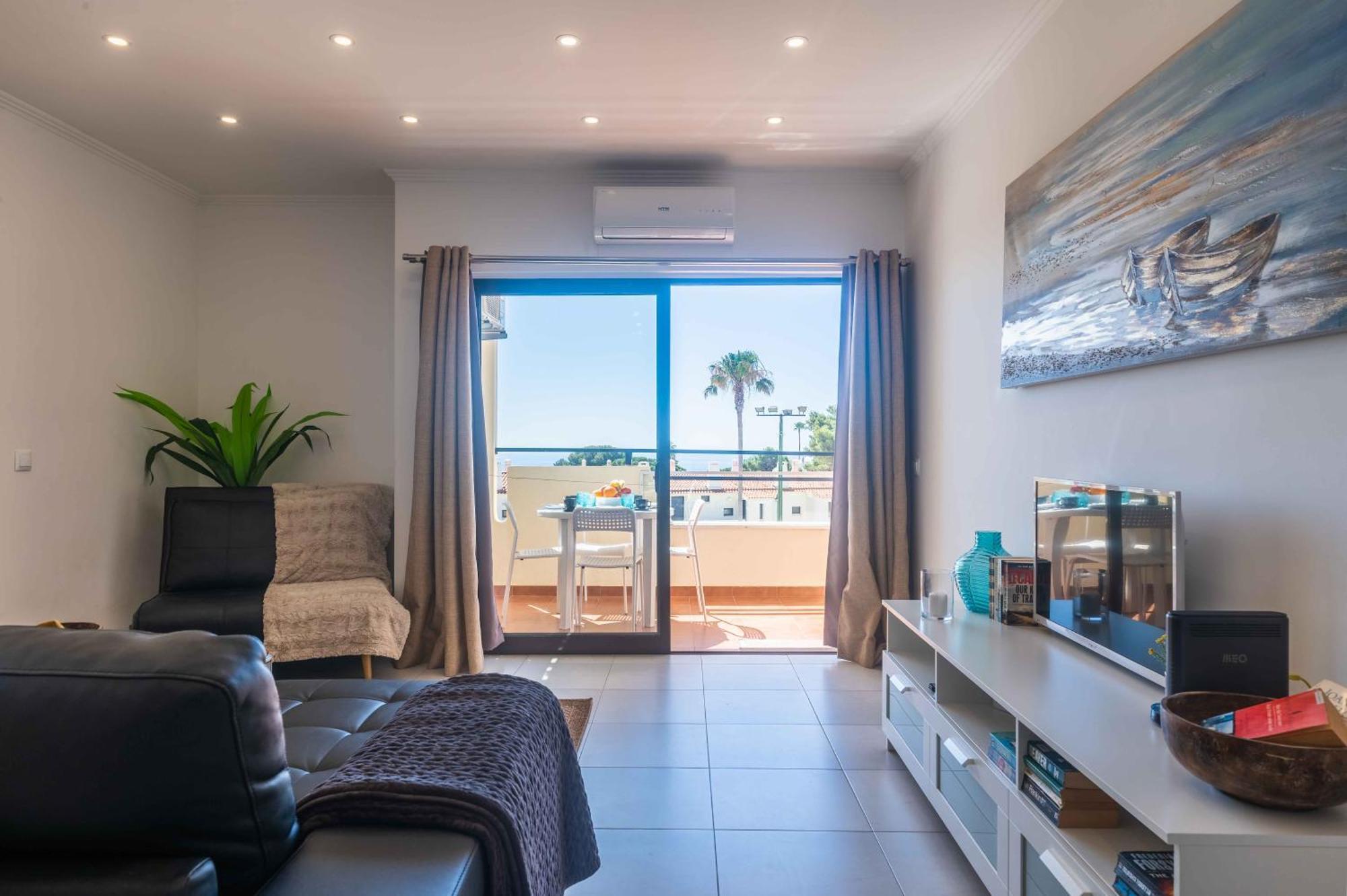 White T1 - Ocean View Apartamento