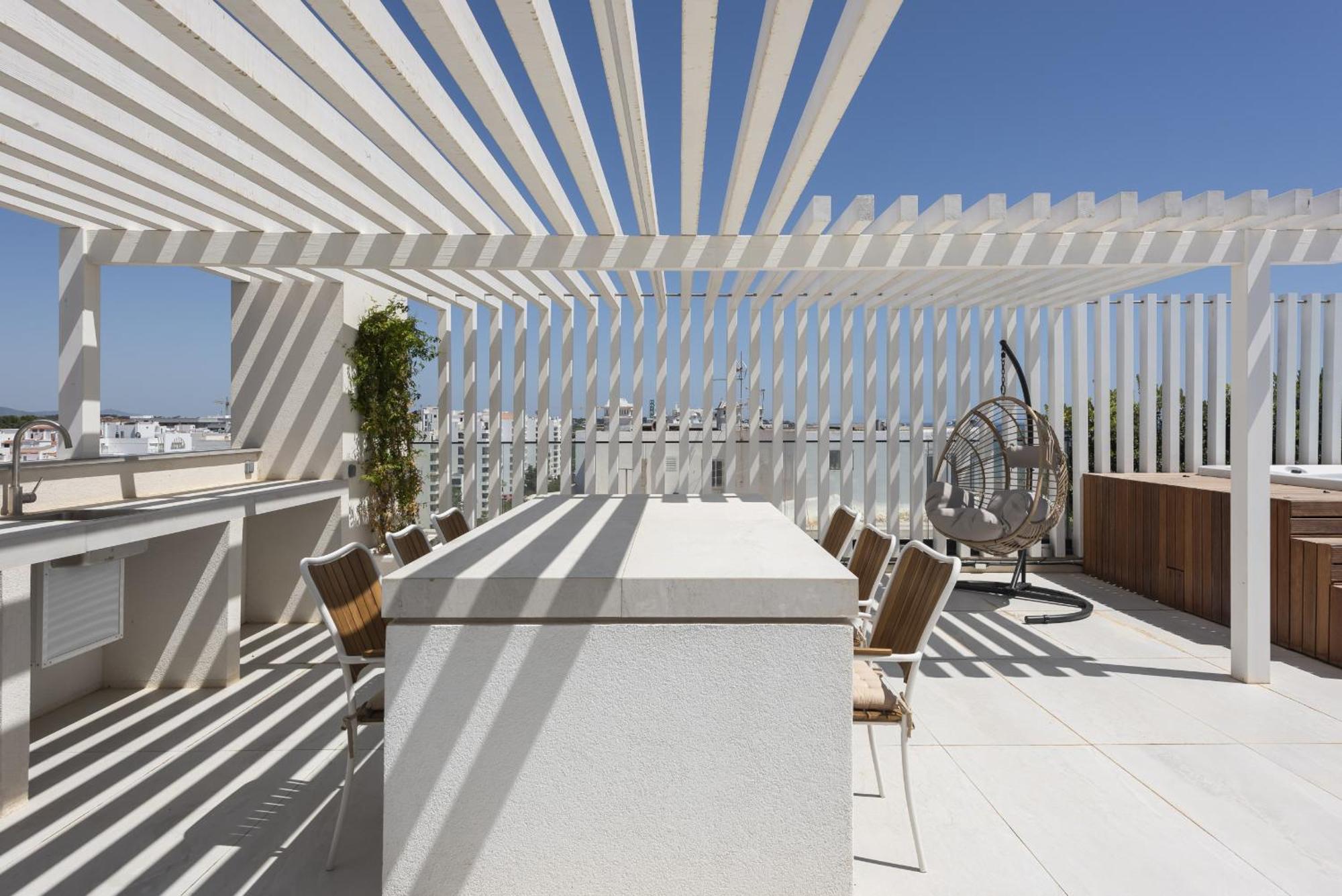 Apartment Terracos De -luxury Duplex Penthouse 3br View, 50m From Quarteira