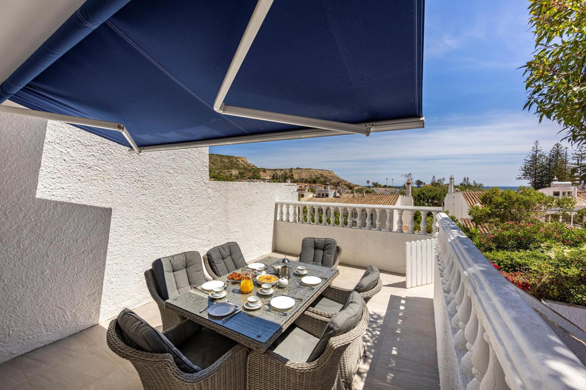 Coolhouses Algarve Luz,3 Bed Townhouse, Lovely Sea View, Walking Distance To Beach, Casa 24 Lbc Praia Da Luz