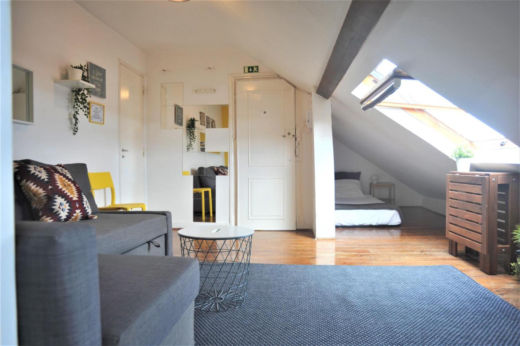Apartment Santos - Upper Loft With River View