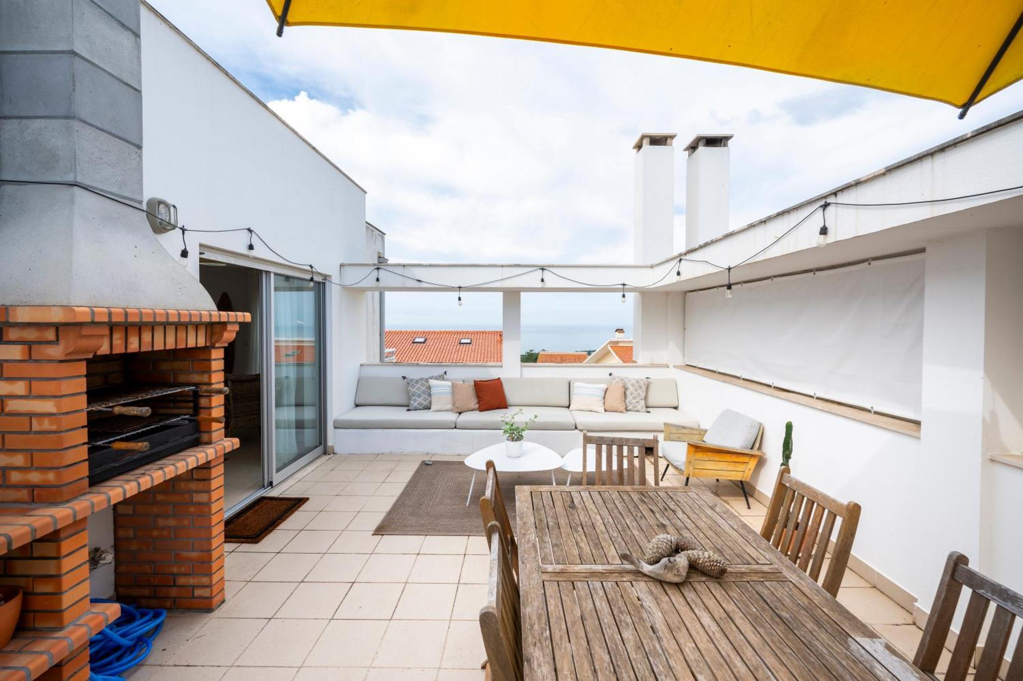 Ocean Terrace - Private Patio With Bbq & Sea View * Nazare