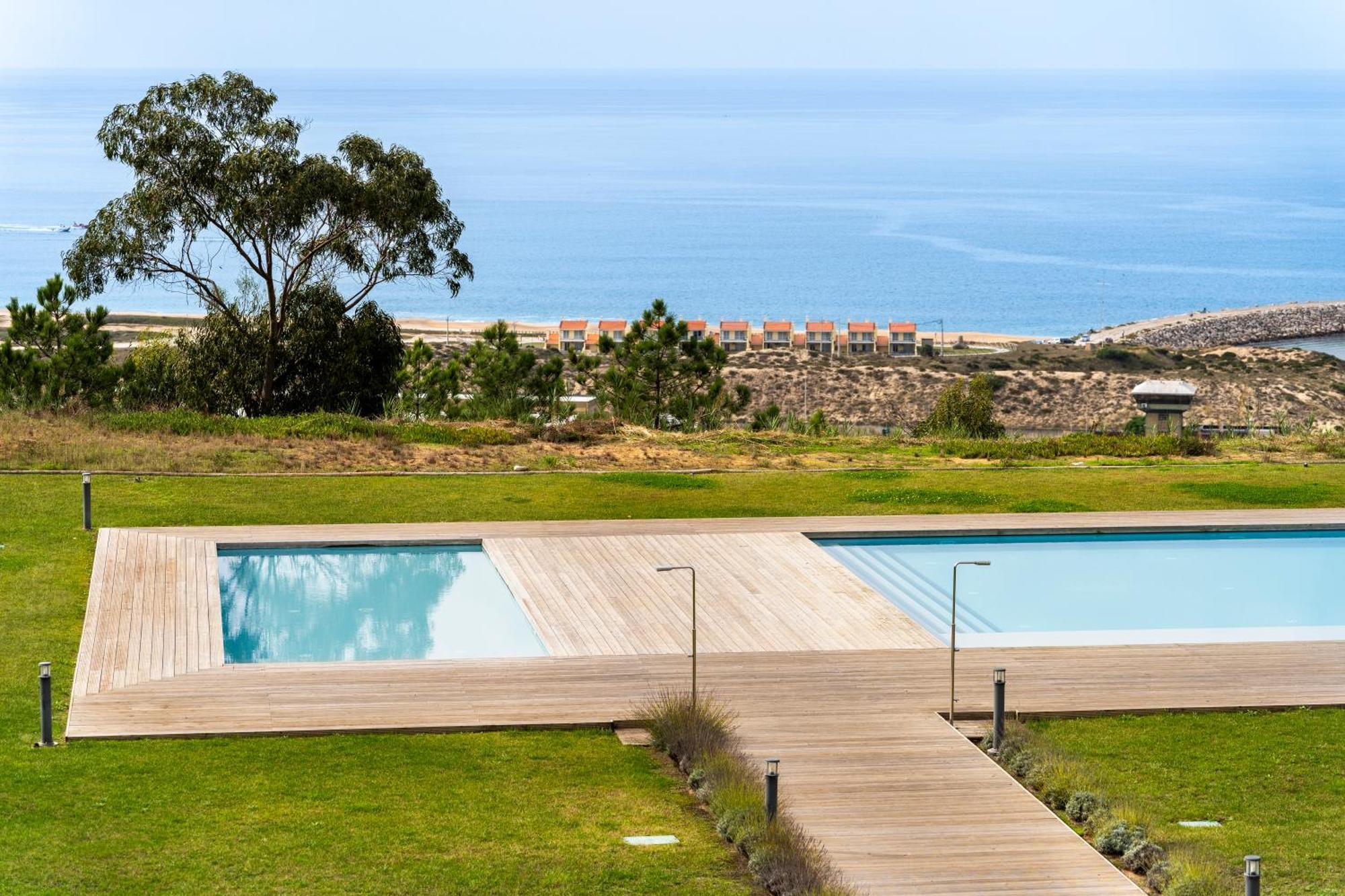 Apartamento Mar A Vista - With Pool, Gym And Sea Views Nazaré