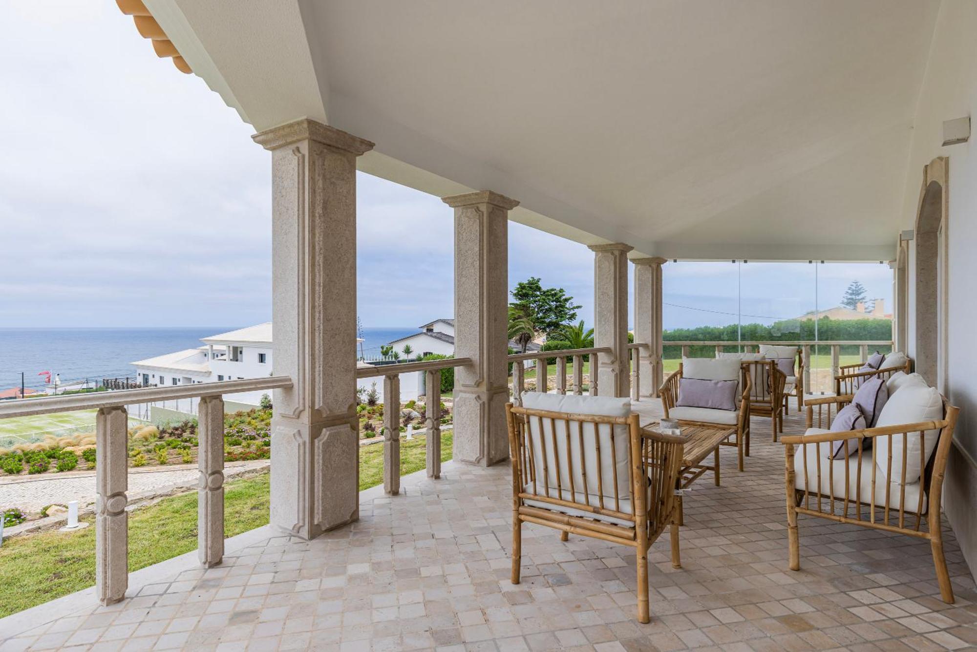 Windmill Beachfront Villa Colares