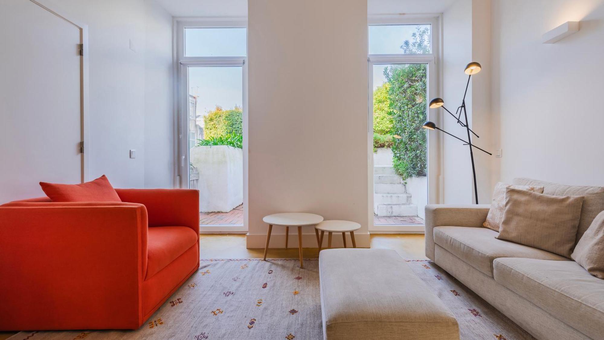 1bdr With Garden View By Lovelystay Apartment Lisbon