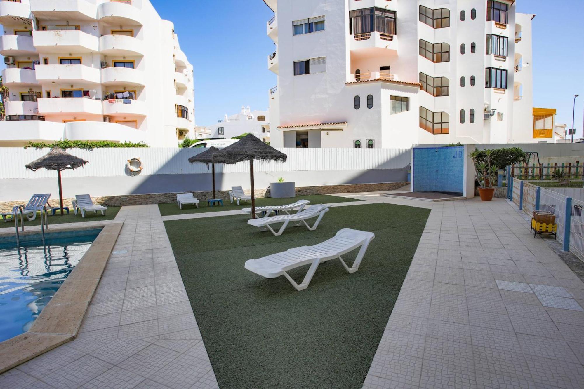 Luxe With Pool, Airco, Seaview With Two Balcony - Go4portugal Apartment