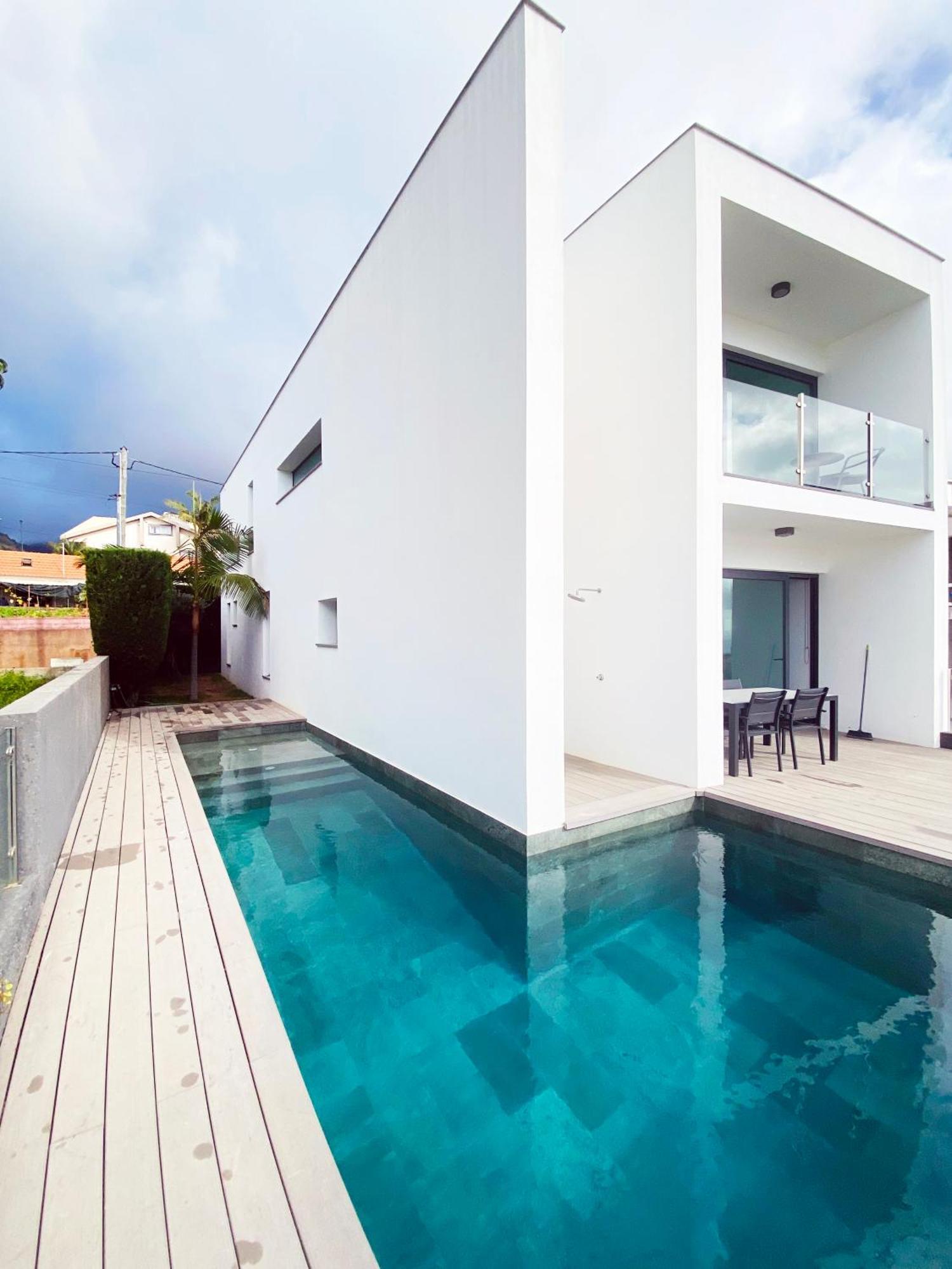 Sunshine With Optionally Heated Pool 150m Above Ocean & Sandy Villa *