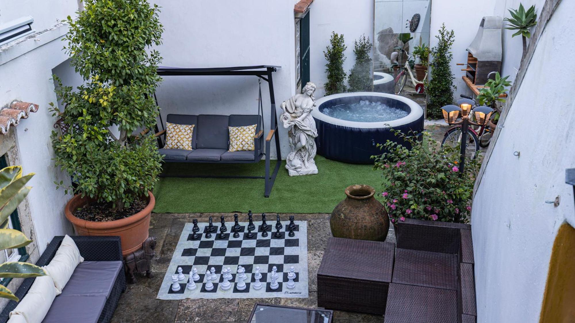 Hotel Wow - Unique Double Smart In 17th Century Palace! Hot Tub, Snooker, Bbq, Ps5, Sauna, Gym Sintra