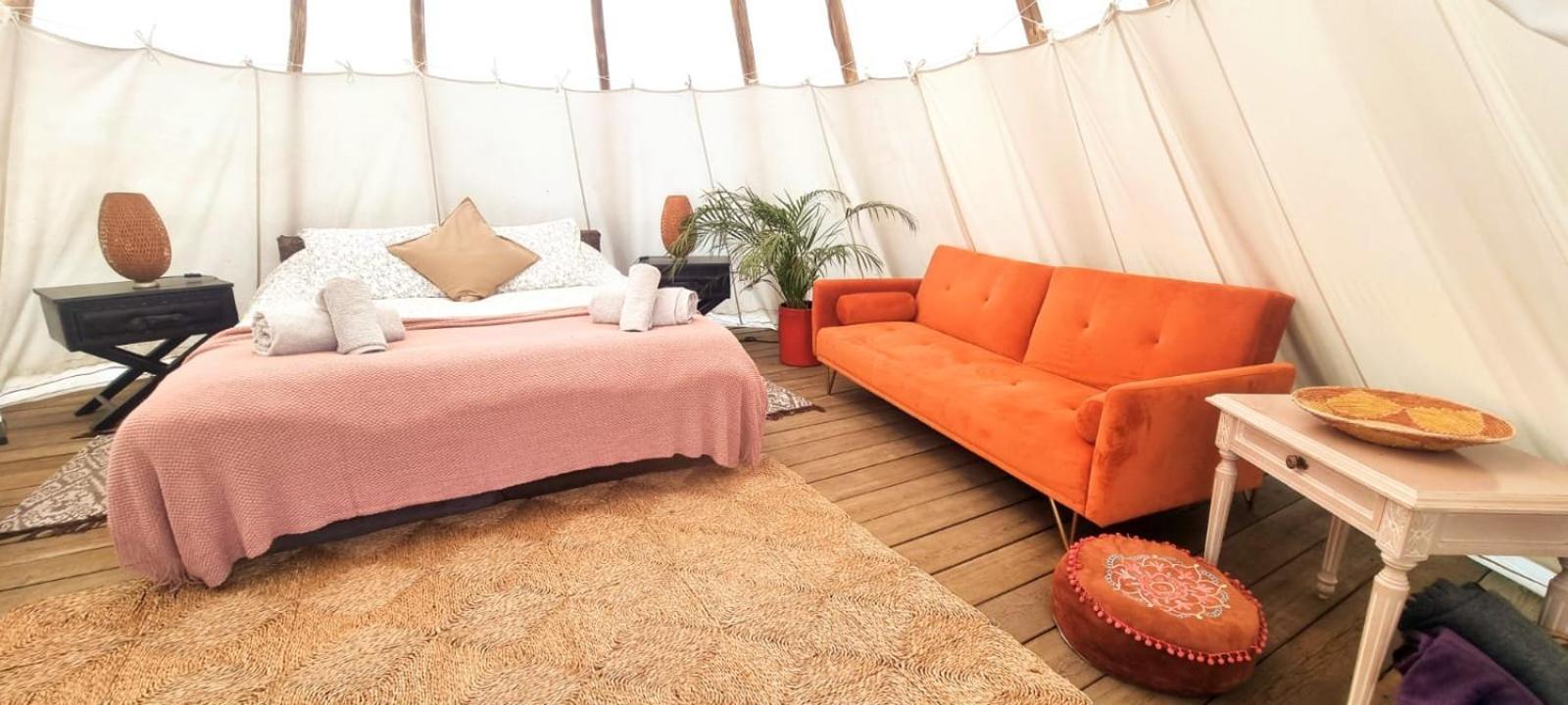Luxury tent Goodmuda Tipi's