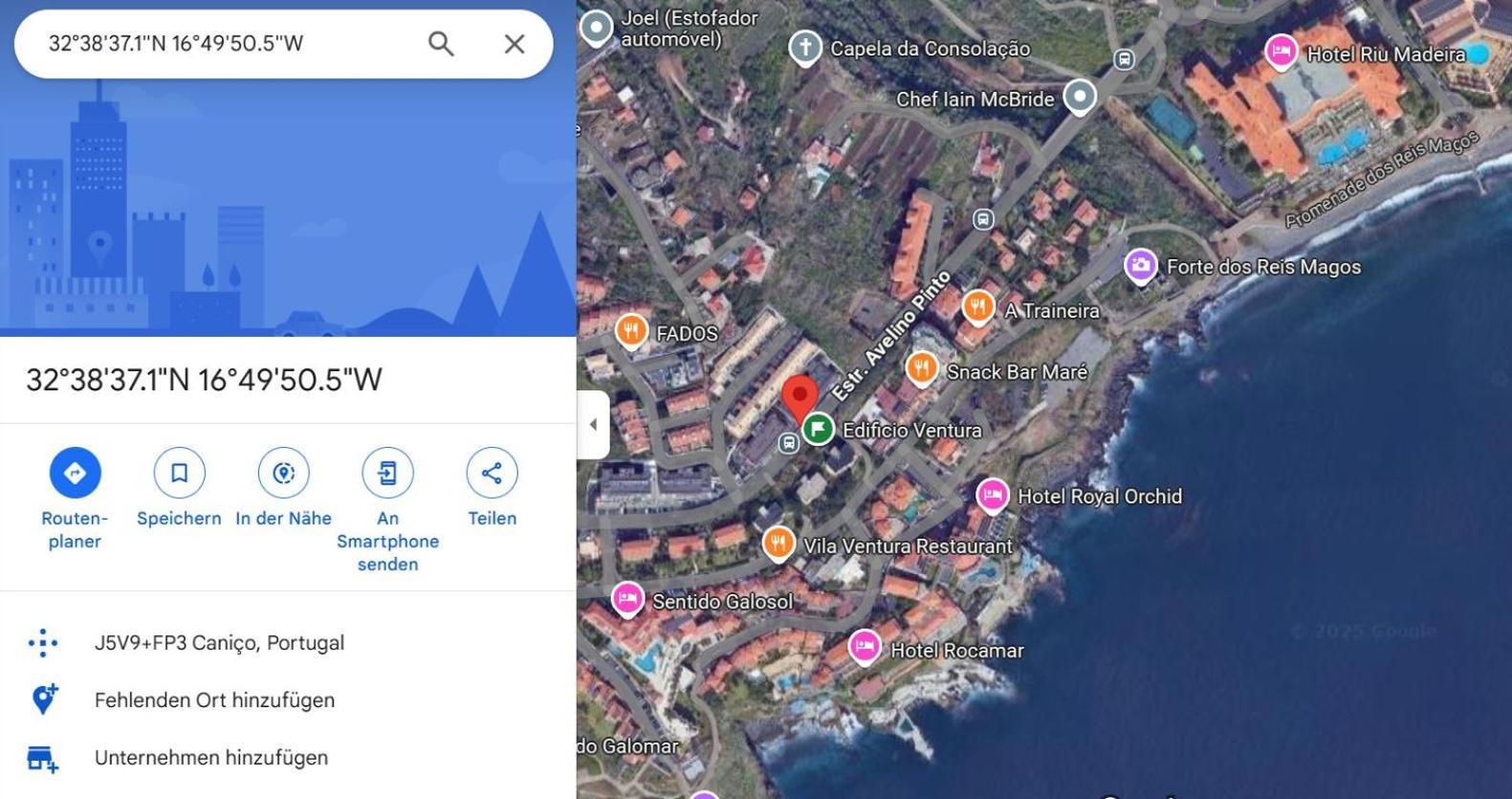 Apartamento Palma Madeira Wandern Und Tauchen Caniço