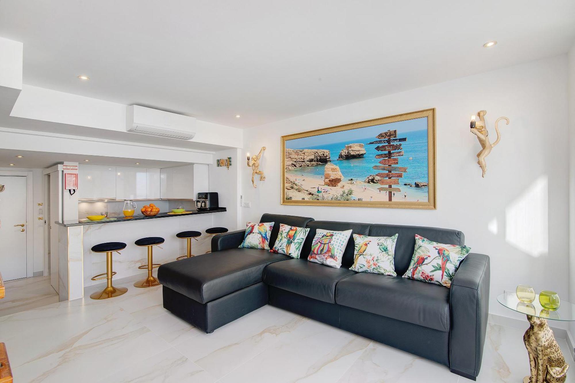 Jungle Flat With Pool T2 Montechoro Apartment