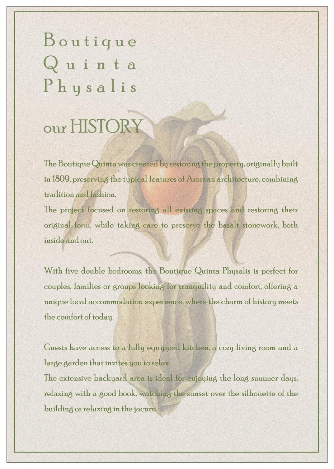 Homestay Boutique Quinta Physalis *