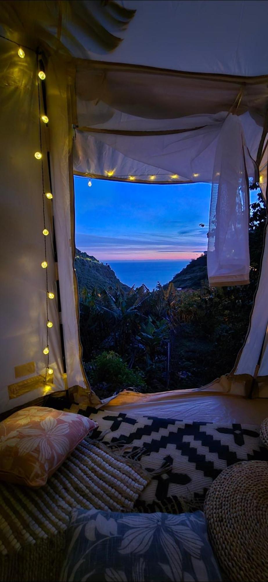 Romantic Glamping Bell Tent With Private Unique Bathroom Luxury tent *