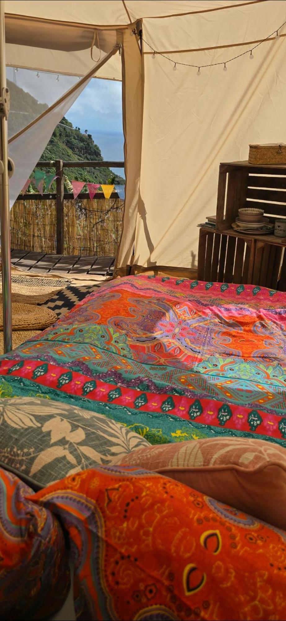 Romantic Glamping Bell Tent With Private Unique Bathroom *