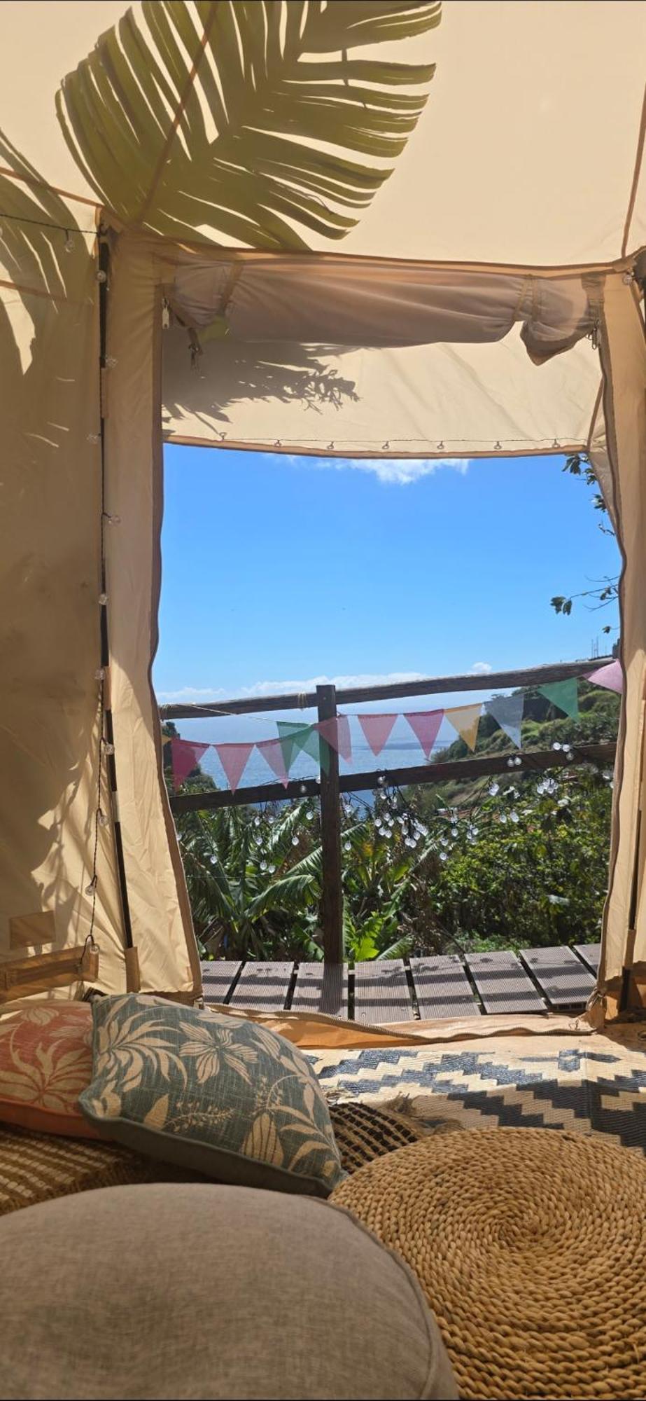 Luxury tent Romantic Glamping Bell Tent With Private Unique Bathroom Ponta do Sol (Madeira)