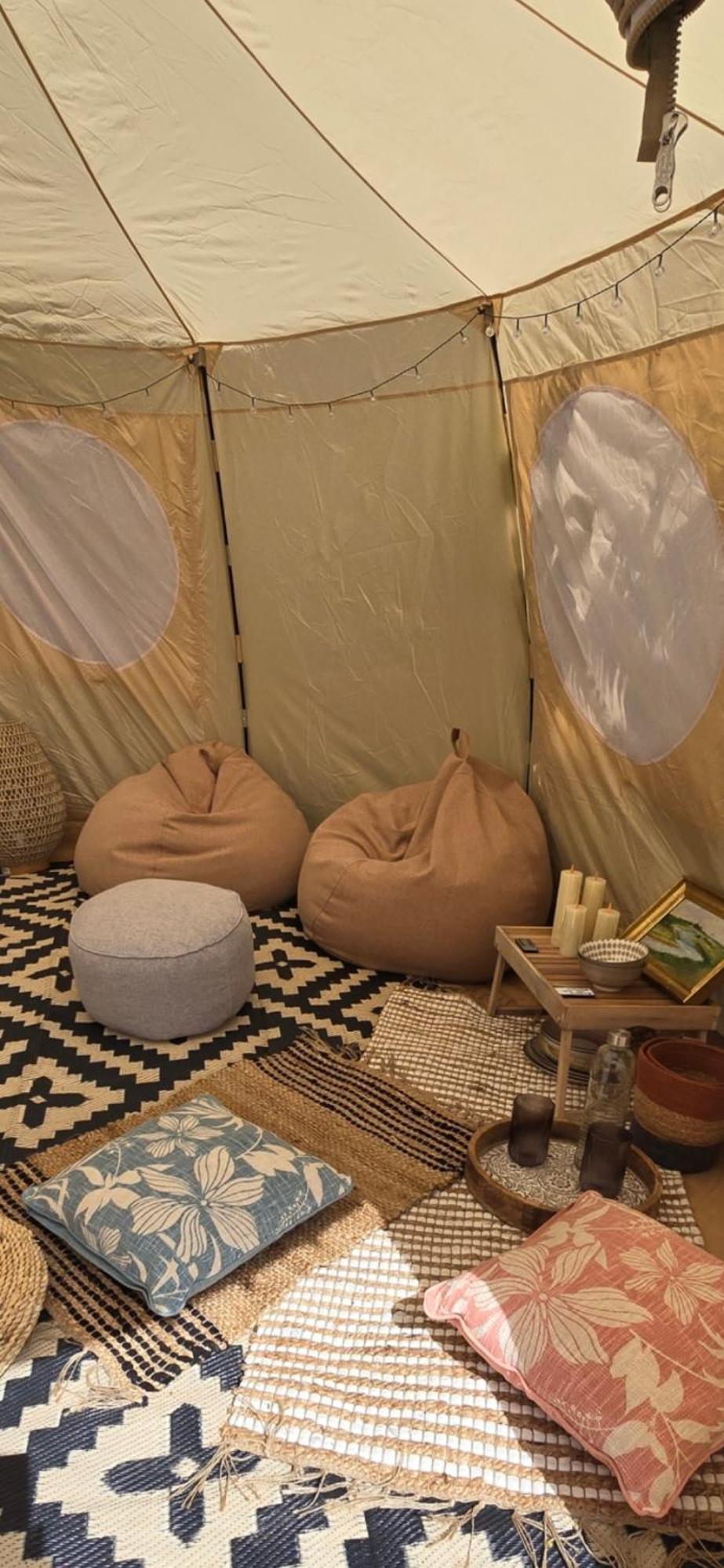 Luxury tent Romantic Glamping Bell Tent With Private Unique Bathroom Ponta do Sol (Madeira)