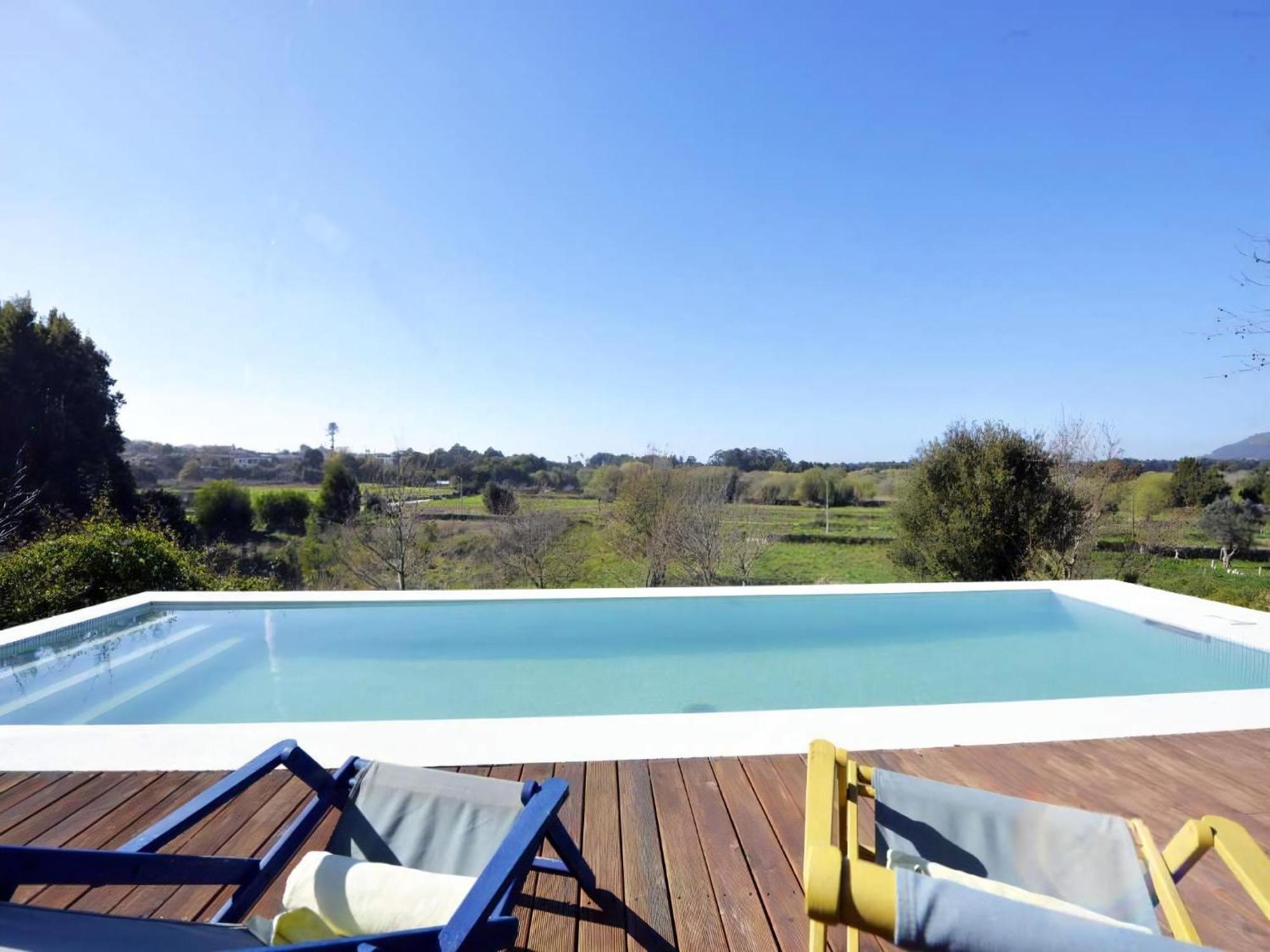 Contemporary Caminha Villa 2 Bedrooms Villa Oceanic Escape Private Pool Uninterrupted Sea Views North Portugal Villa