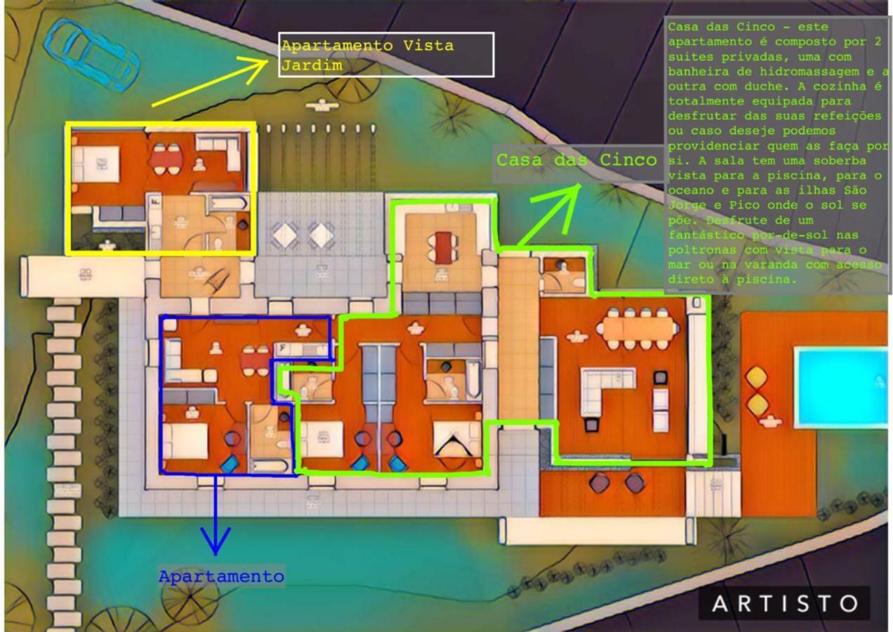 Casa Das Cinco Apartamento *