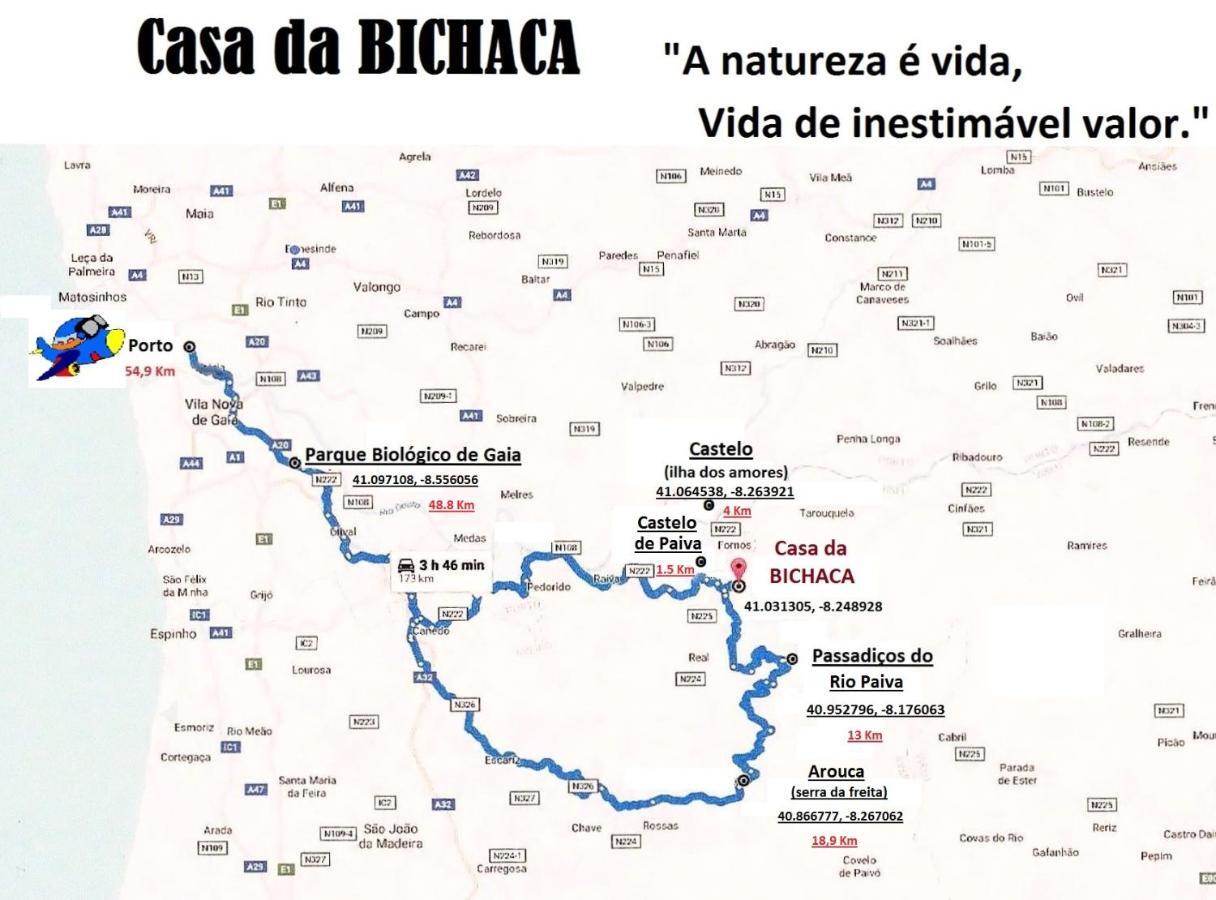 Casa Da Bichaca Castelo de Paiva