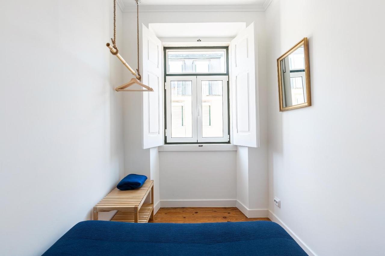Appartement White & Blue Vintage In Graca Lissabon
