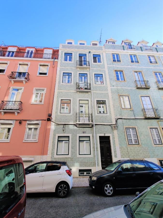 Appartement White & Blue Vintage In Graca Lissabon