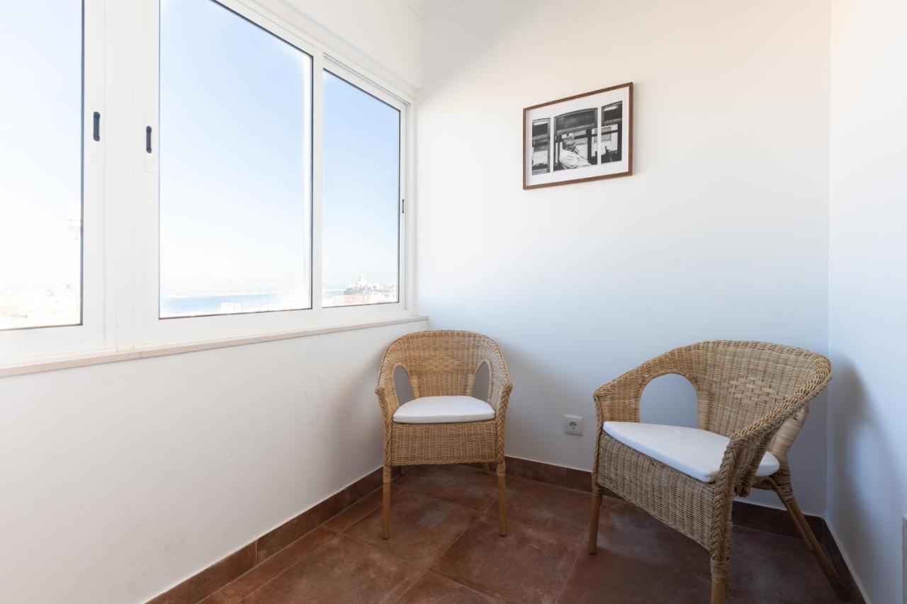 Appartement White & Blue Vintage In Graca *