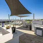 Stylish Modern Carvoeiro Villa 2 Bedrooms Villa Benagil Stunning Views Roof Terrace With Private Heated Pool Algarve