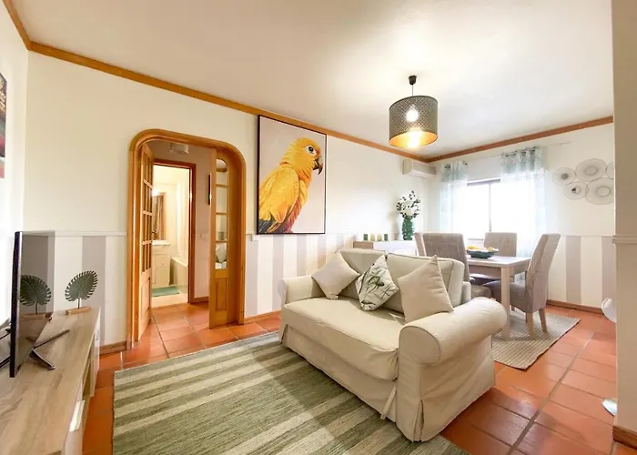 Cozy Beach Retreat With Ac In Alvor #1926