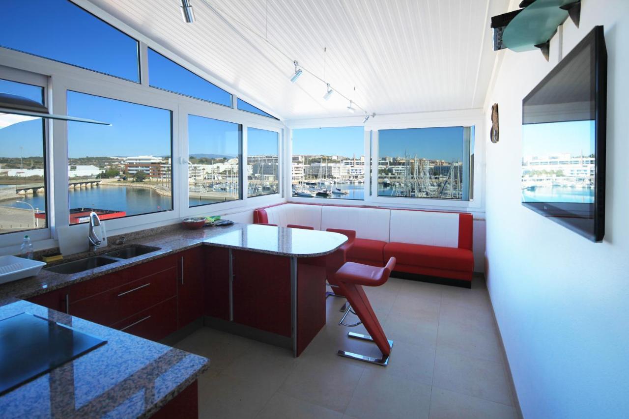 With Panoramic Yacht Marina Views