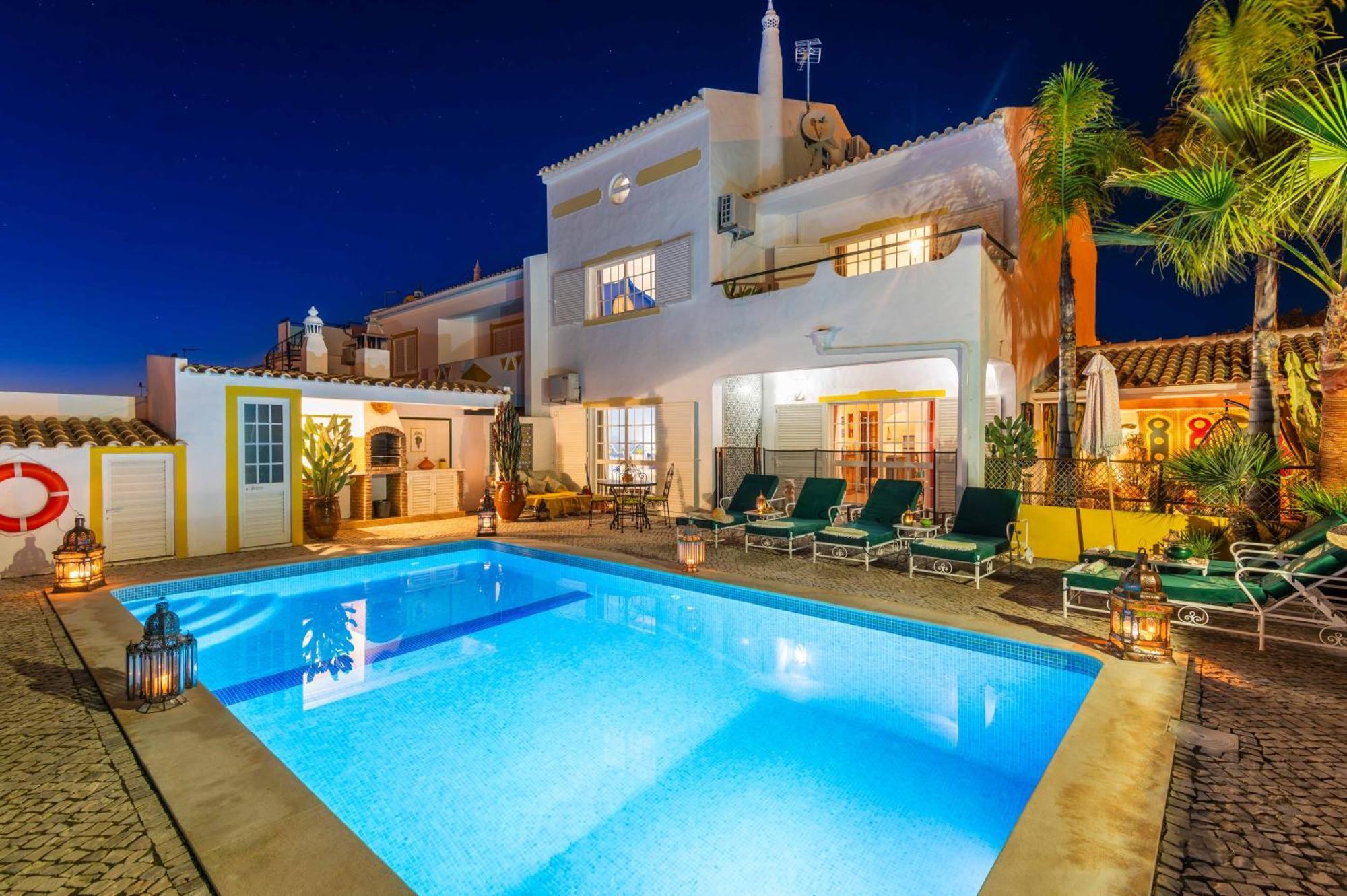 Gale Sun - Luxury, 5bed With Free Wifi, Ac, Private Pool, 5 Min From The Villa