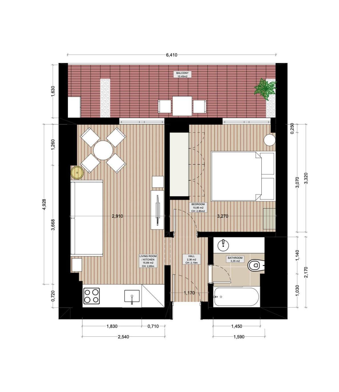 Sea View Apartment *