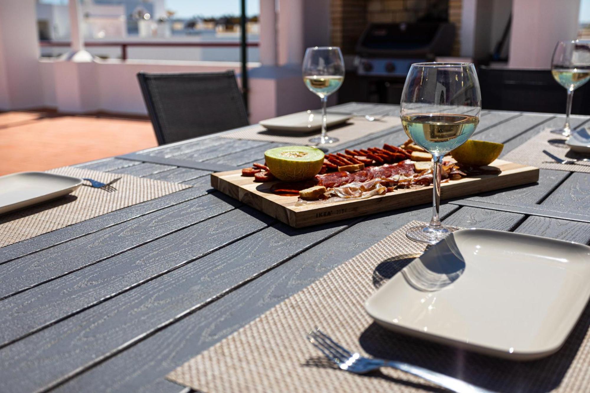 Centralgarve - Beachfront With Pool Penthouse Quarteira