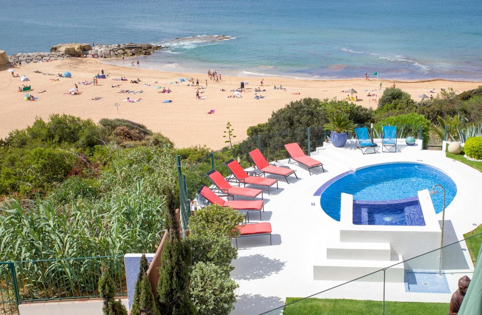 Beachfront De La Private Pool&jacuzzi, Private Path Villa *