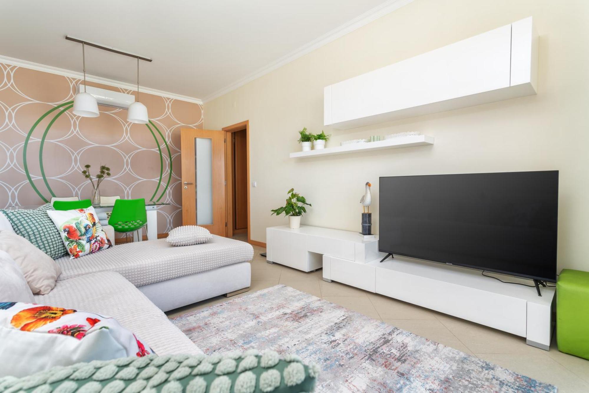 Apartment Homes Ocean View With Comfortable Terrace, 2 Swimming Pools & Tennis Court