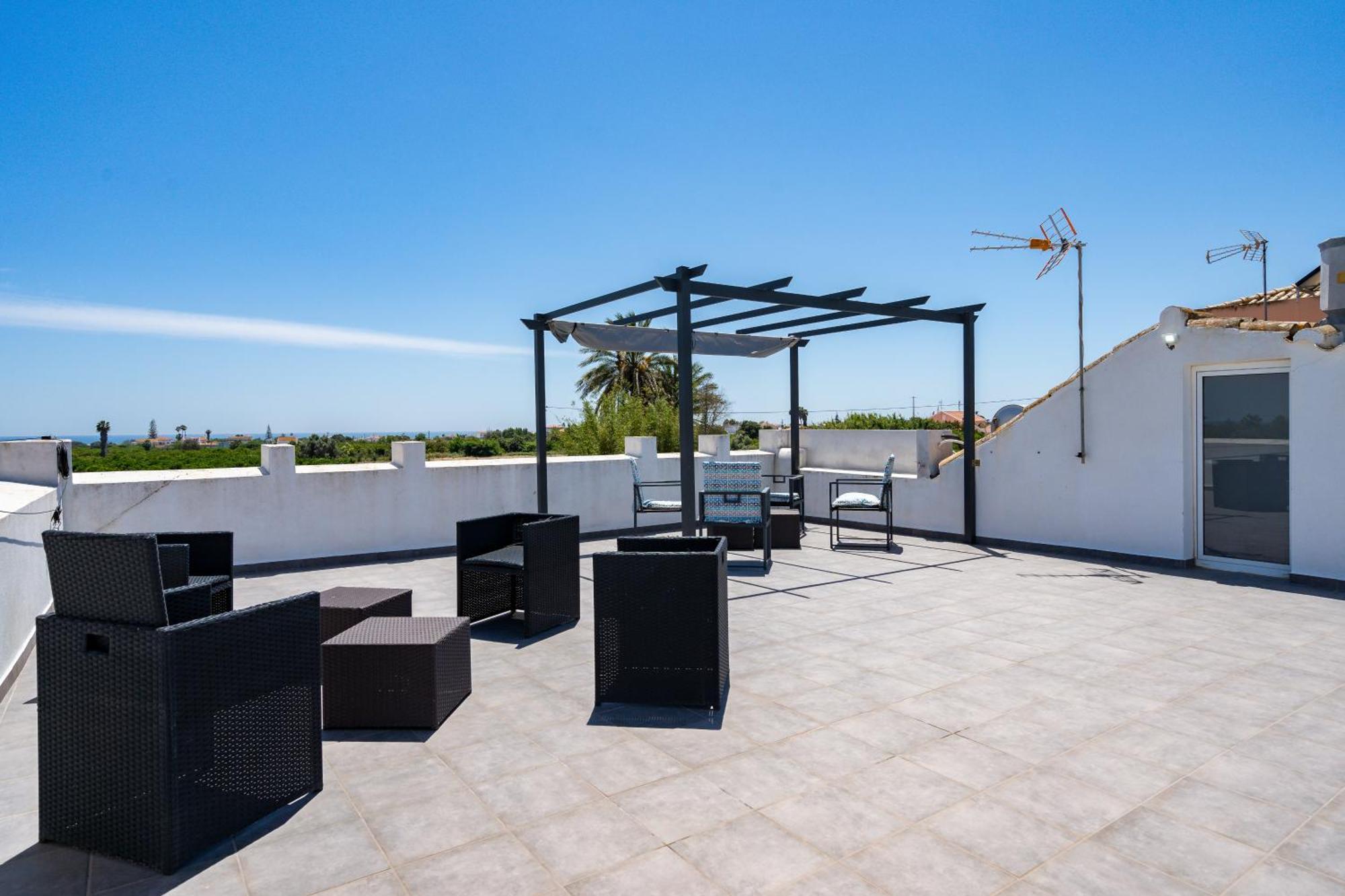 Casa D'nossa, Casa Tradicional E Moderna, Vista 360º, Piscina De Agua Salgada Luz de Tavira