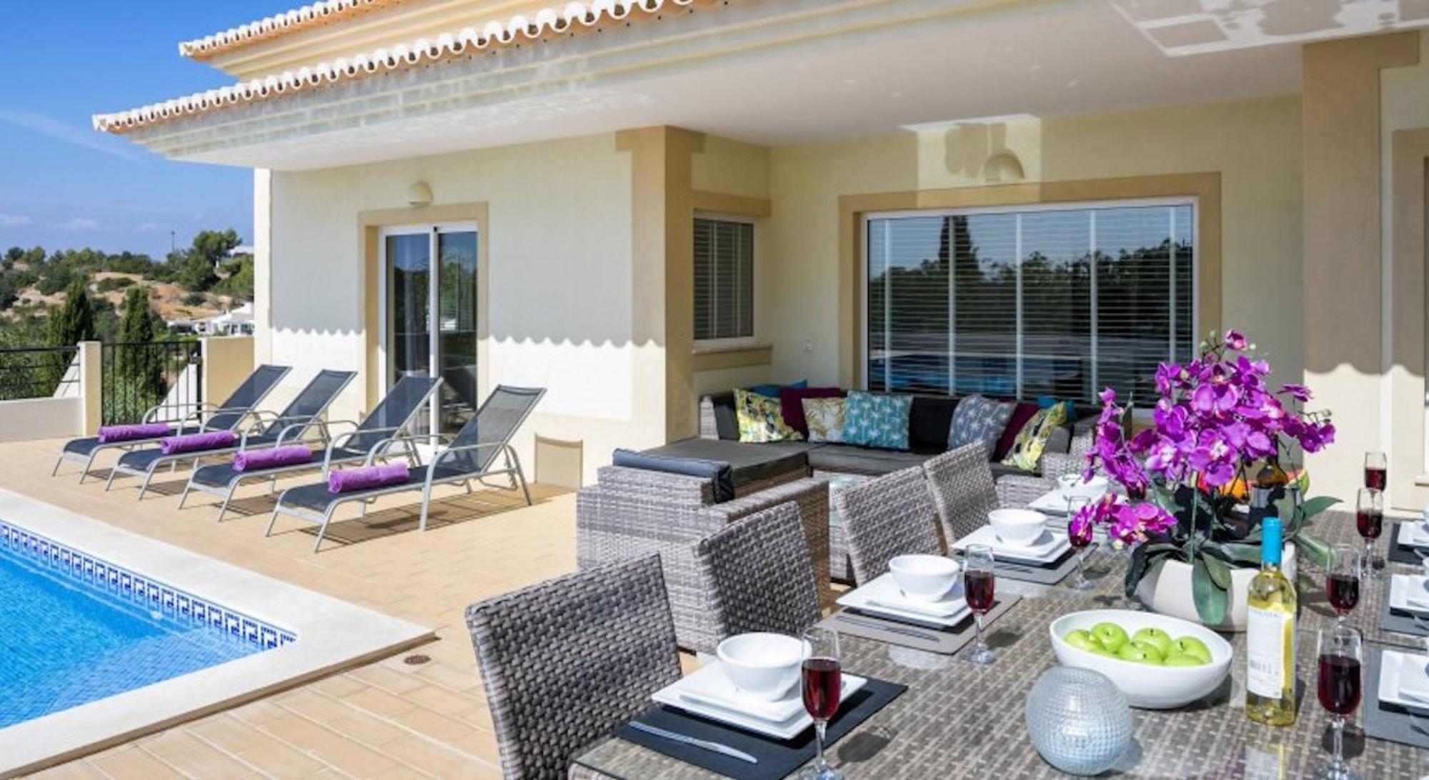 Villa Povo Do Burro, Beautiful And Elegant Villa, Few Minutes Walk To Resort Centre Carvoeiro (Lagoa)